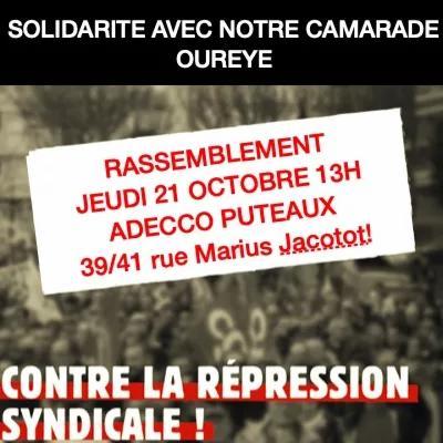 Stop aux discriminations syndicales chez Adecco