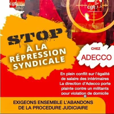 APPEL A LA SOLIDARITE SYNDICALE