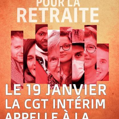 Appel officiel de la CGT Intérim à la mobilisation et à la grève le 19 Janvier.