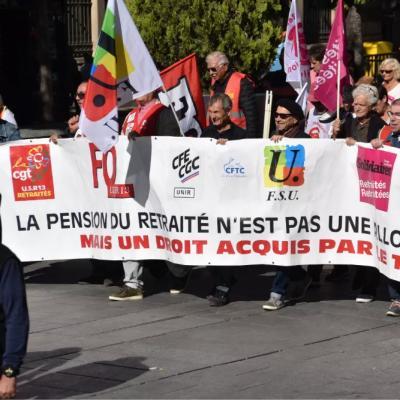 Grève contre la réforme des retraites