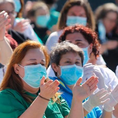 Grève en soutien avec le personnel soignant