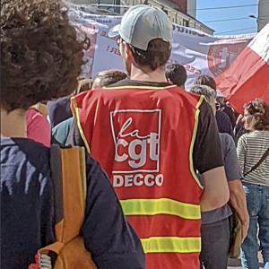 18 septembre : la CGT Adecco dans les rues de Bayeux, Caen, Angers et ailleurs...