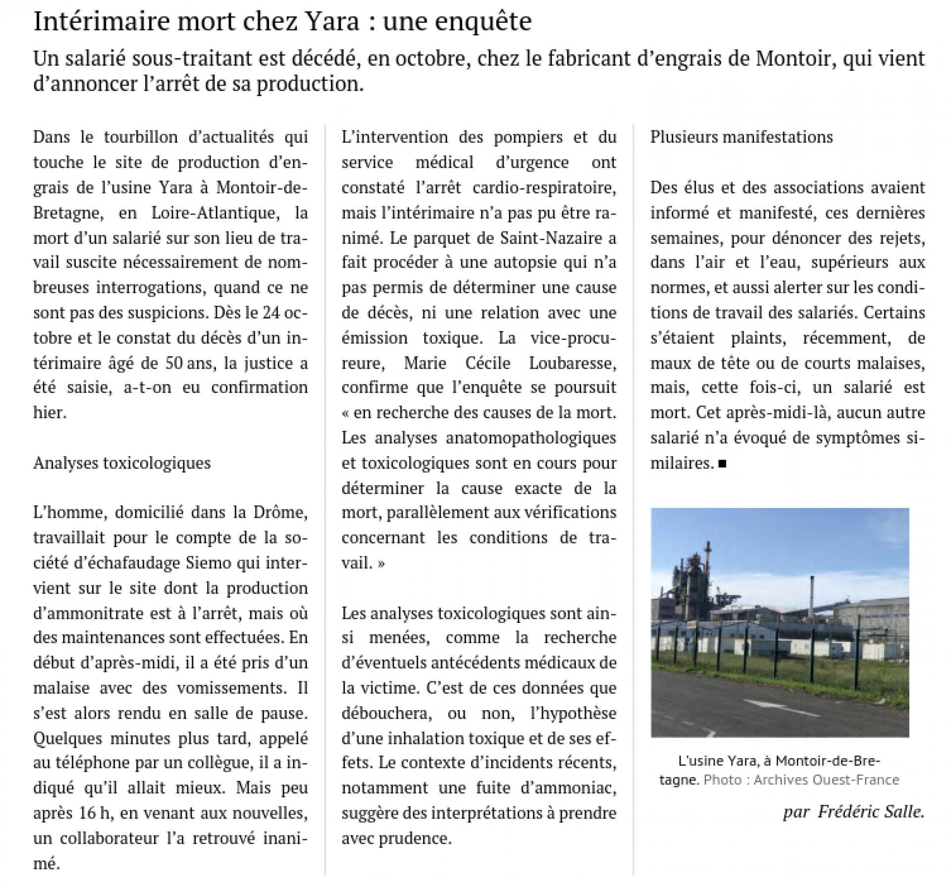 L'INVISIBILITÉ DES DÉCÈS AU TRAVAIL : UNE TRISTE RÉALITÉ POUR LES INTÉRIMAIRES