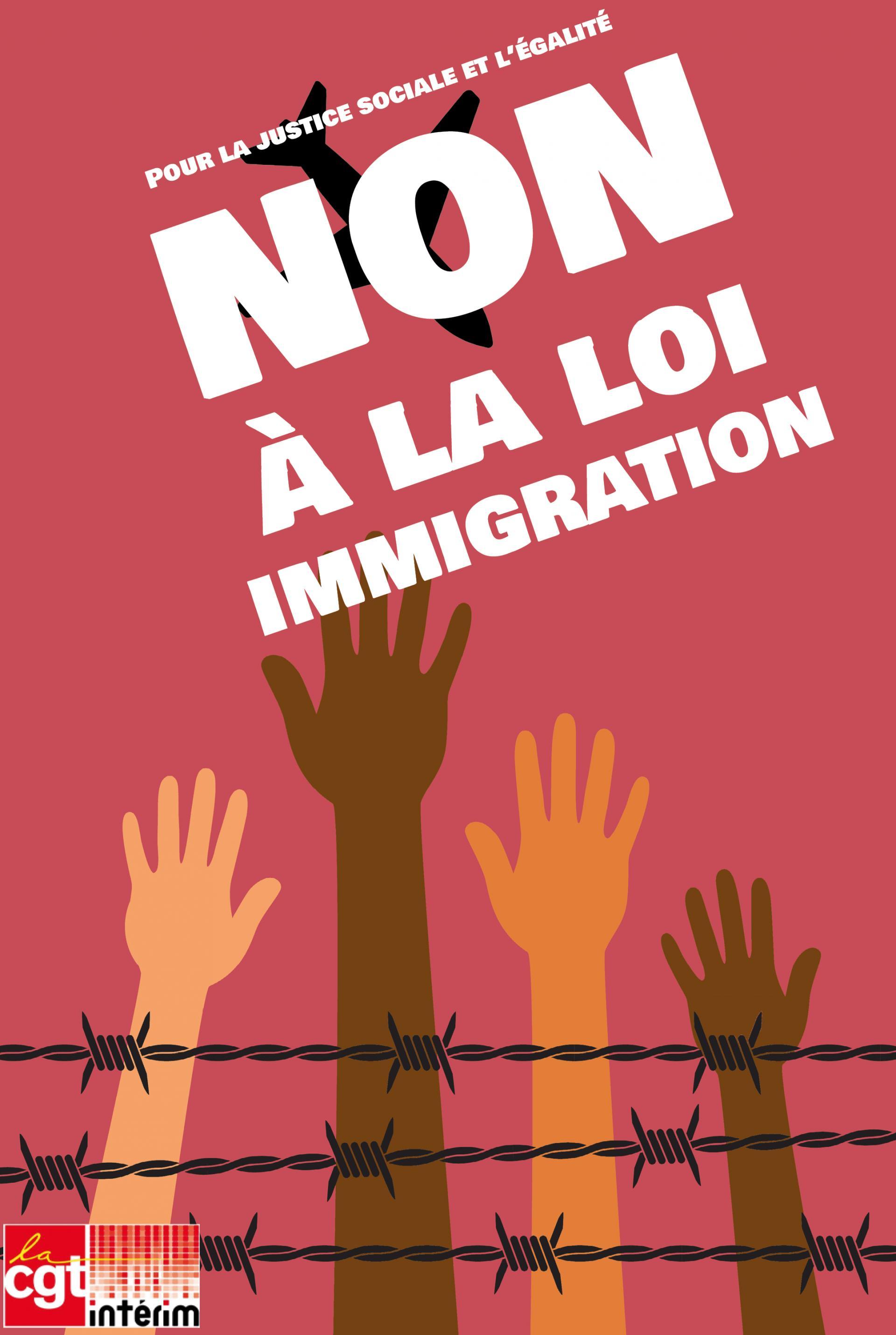 Non à la loi Immigration !