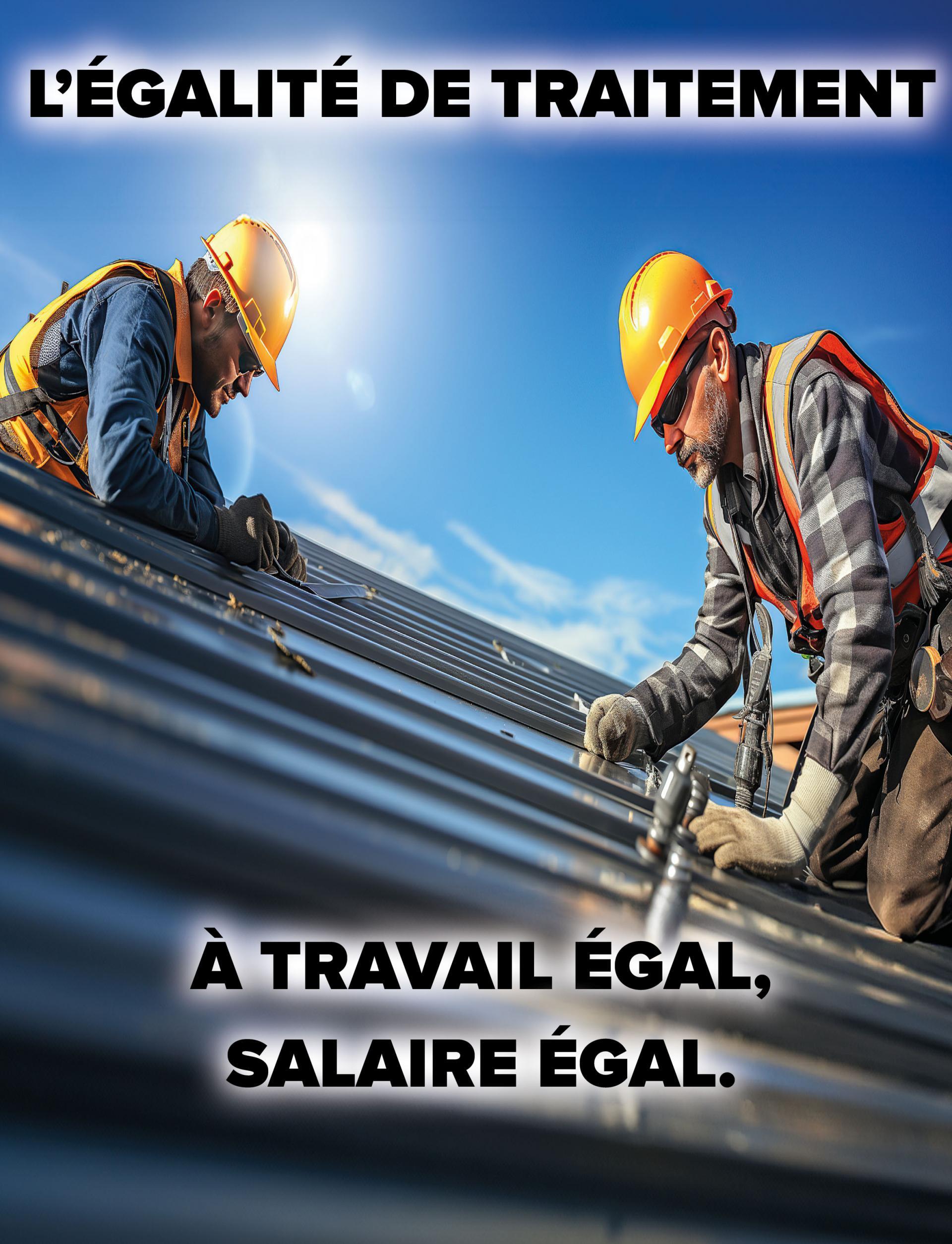 L'égalité de traitement, la loi la moins respectée.