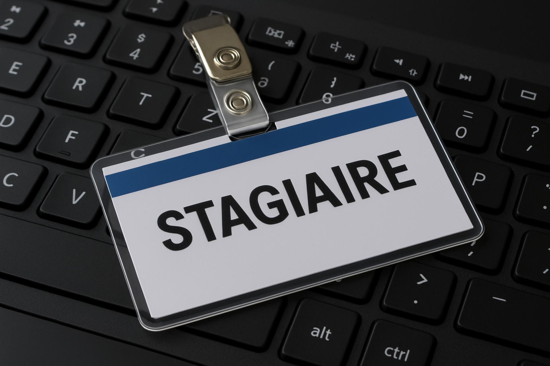Badge de stagiaire posé sur un clavier : un accès accordé sans précaution à des données sensibles, au cœur de l'affaire de la fuite chez Adecco.