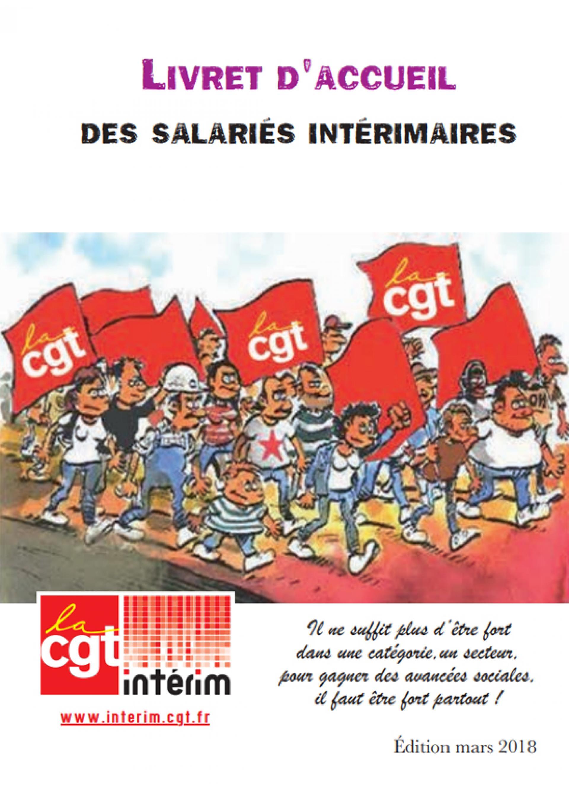 Livret d'accueil CGT des salariés intérimaires