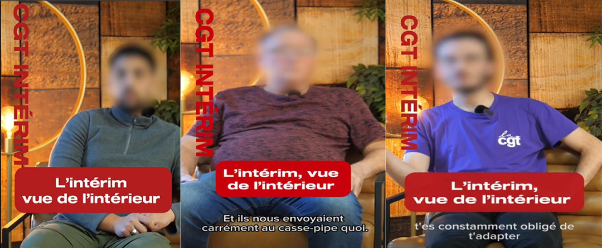 L’intérim, vue de l’intérieur : trois voix, une réalité