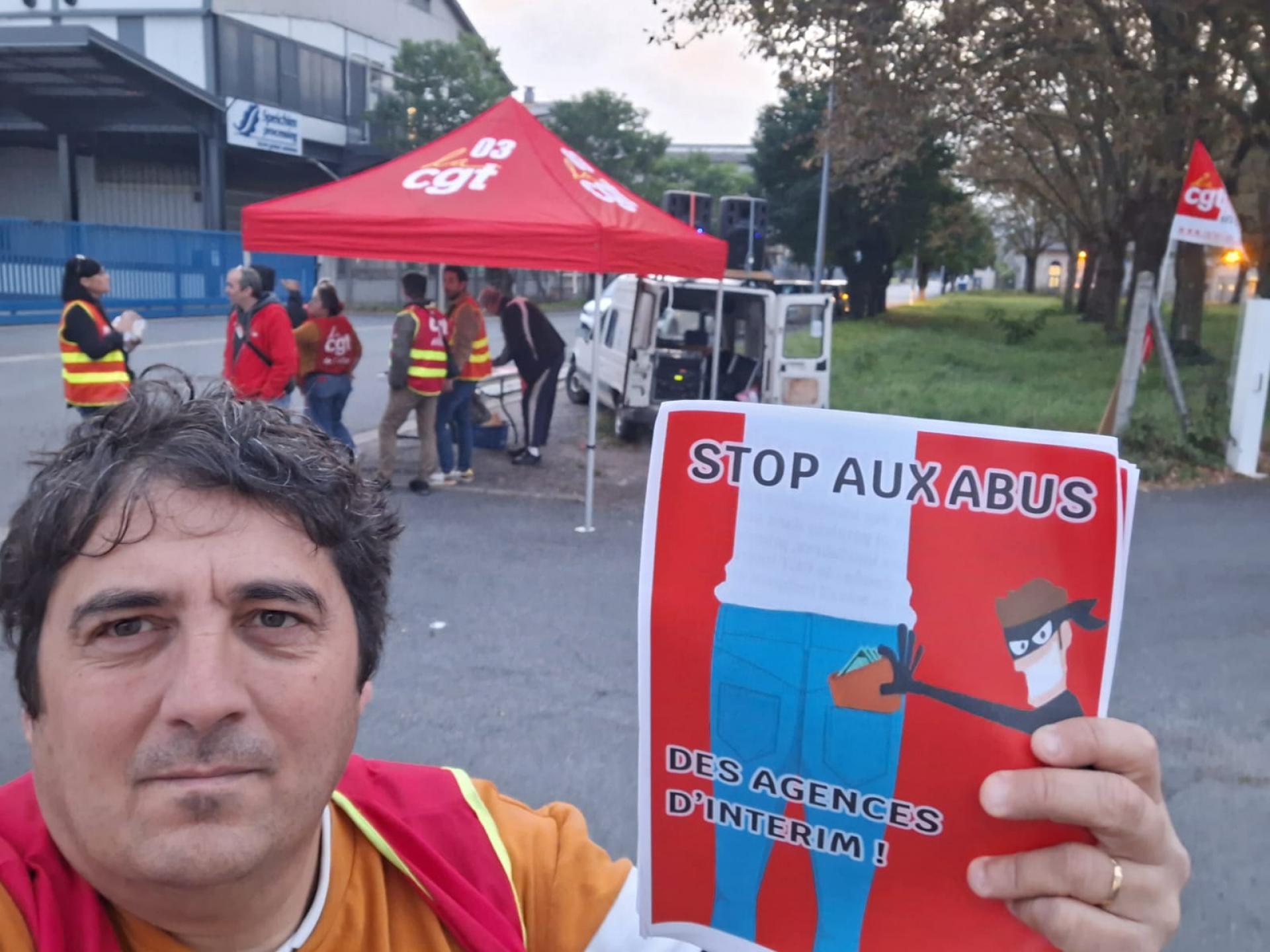 La CGT Adecco partout ou l'égalité de traitement n'est pas respectée.