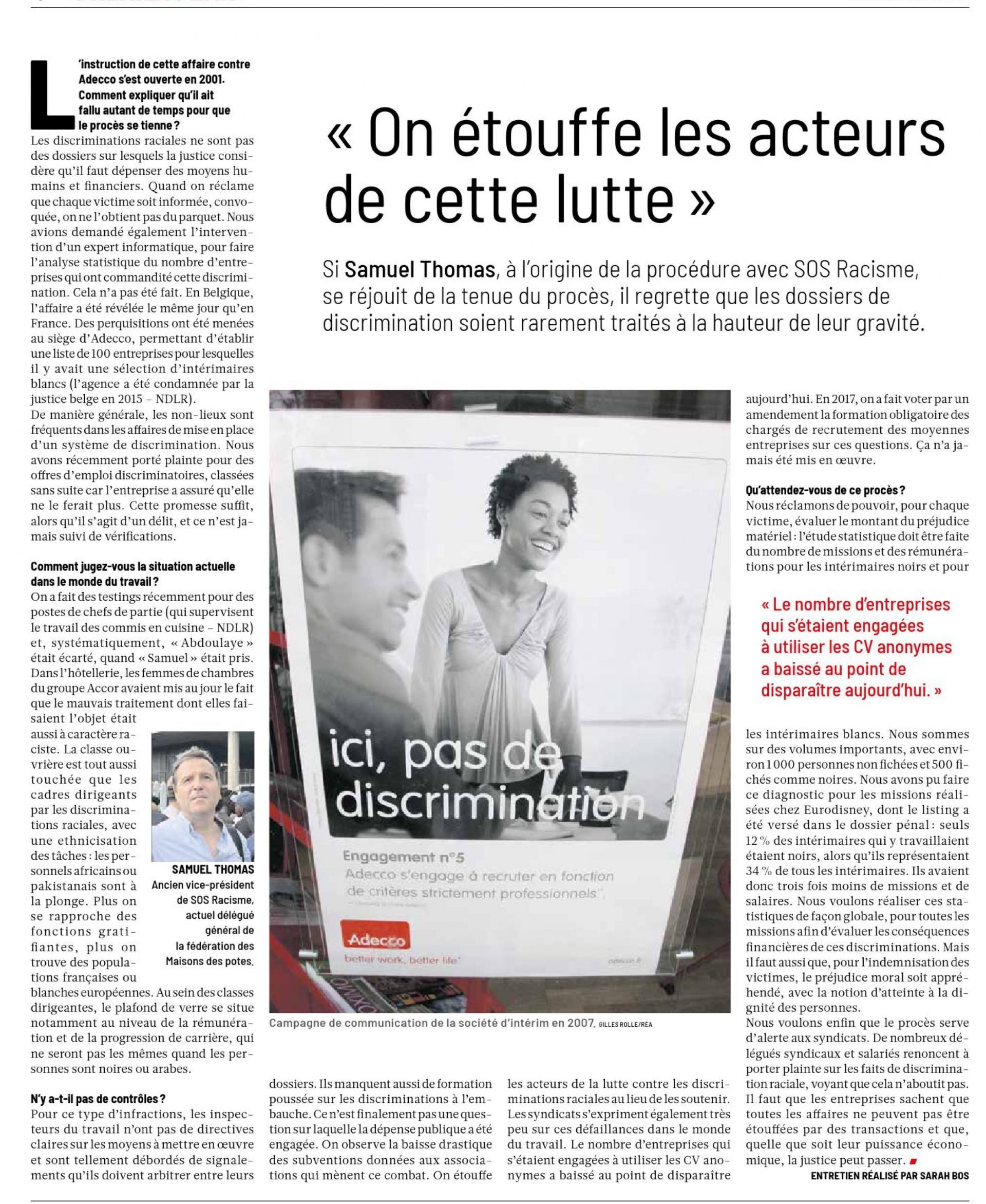 Procès contre Adecco pour Discrimination Raciale : 22 Ans d'Attente pour la Justice