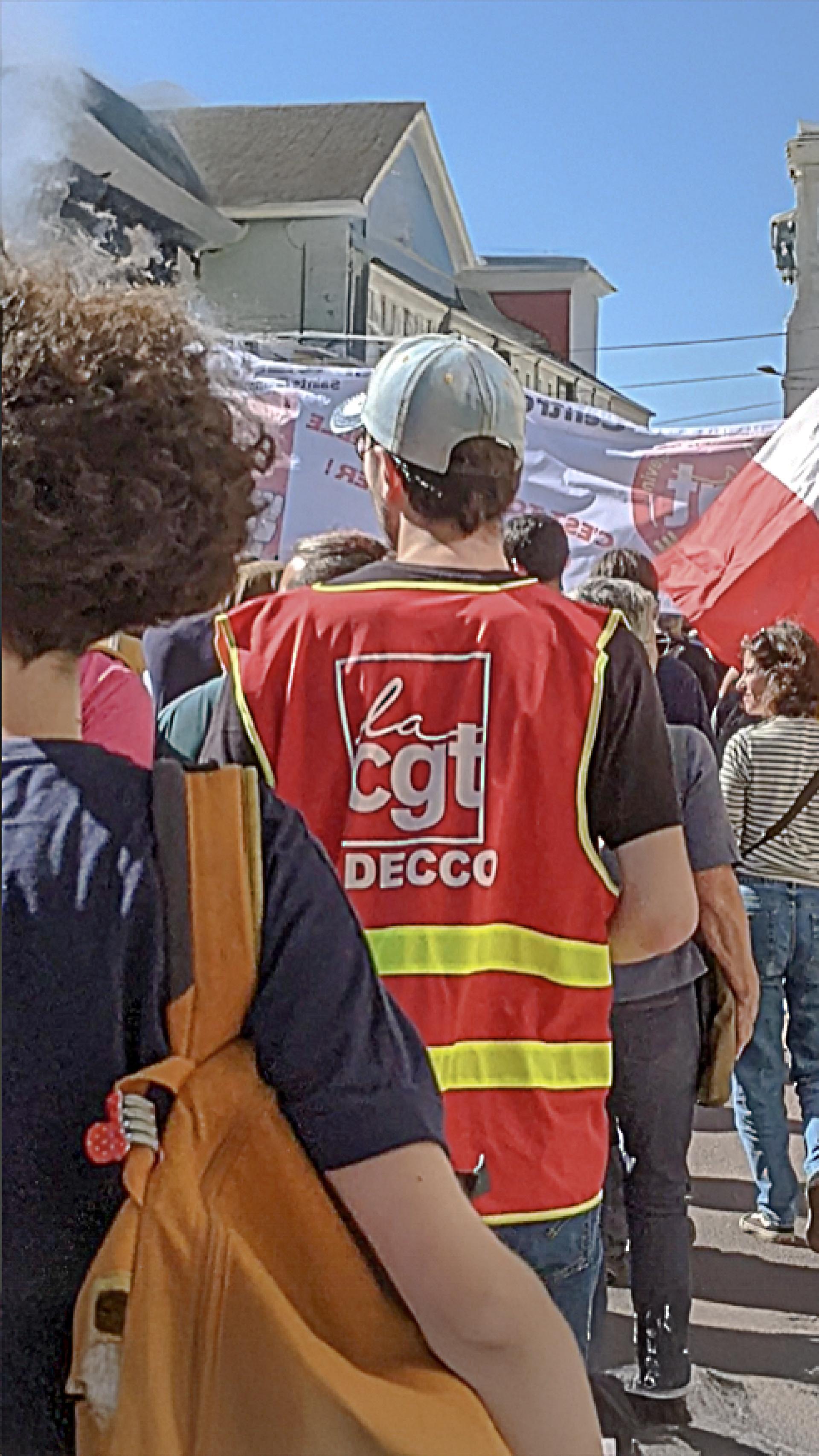 18 septembre : la CGT Adecco dans les rues de Bayeux, Caen, Angers et ailleurs...